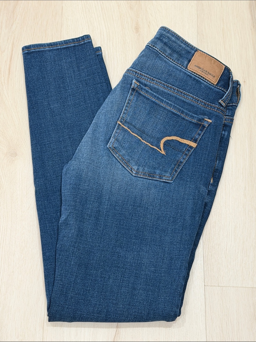 American Eagle Outfitters Dark Blue Denim Jeans / Jeggings